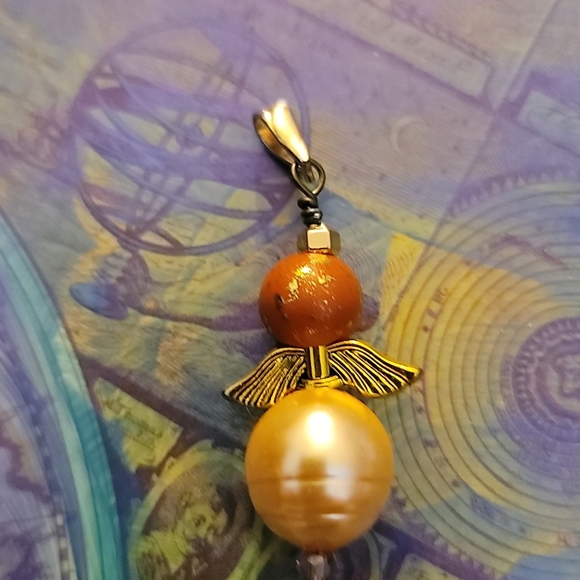 Handmade festive unique Angel pendants - Picture 5 of 8